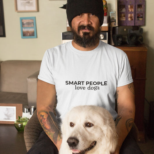 Smart People Love Dogs T‑Shirt