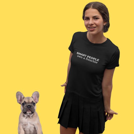 Smart People Plant Own a Frenchie T‑Shirt