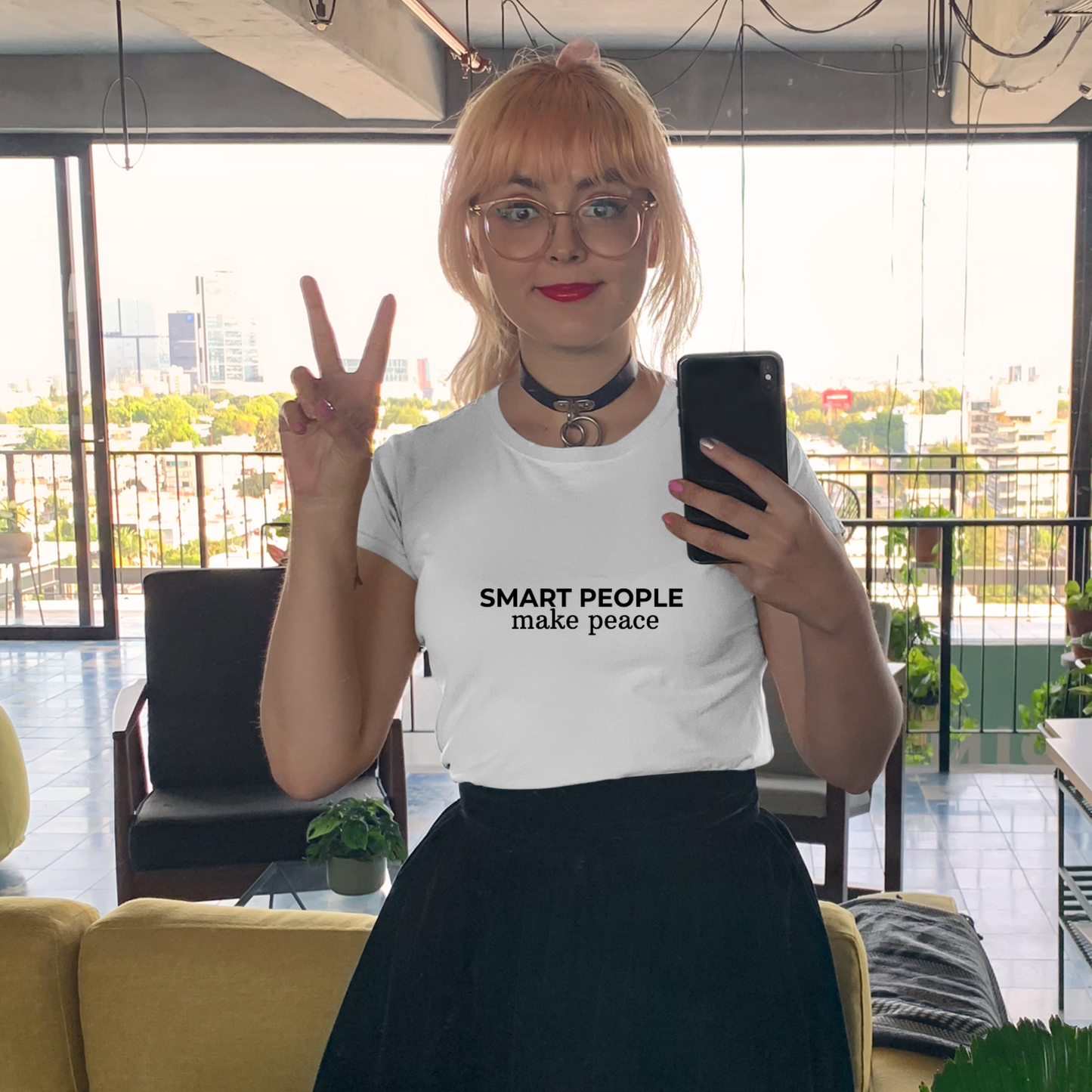 Smart People Make Peace T‑Shirt